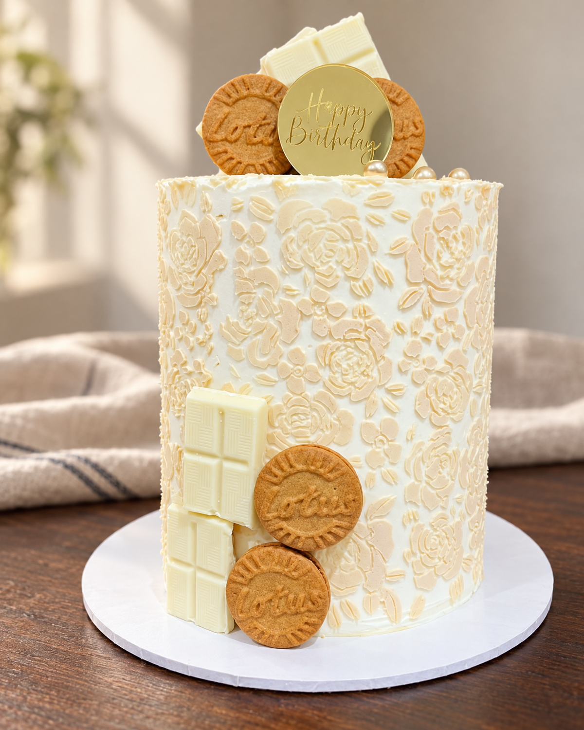 Custom celebration cake by Savoury Treats